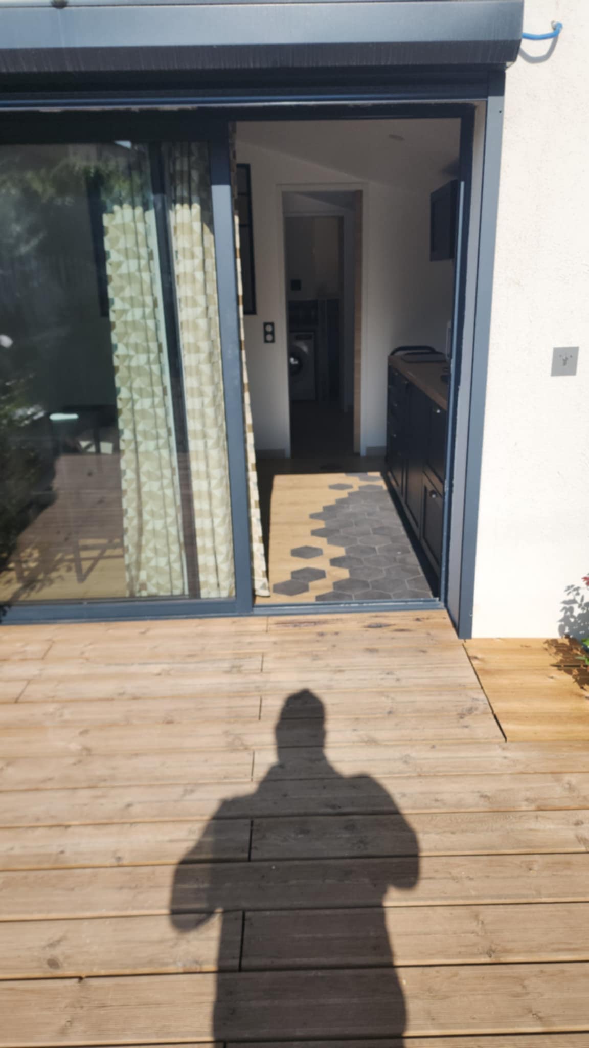 Pose d'une terrasse en bois