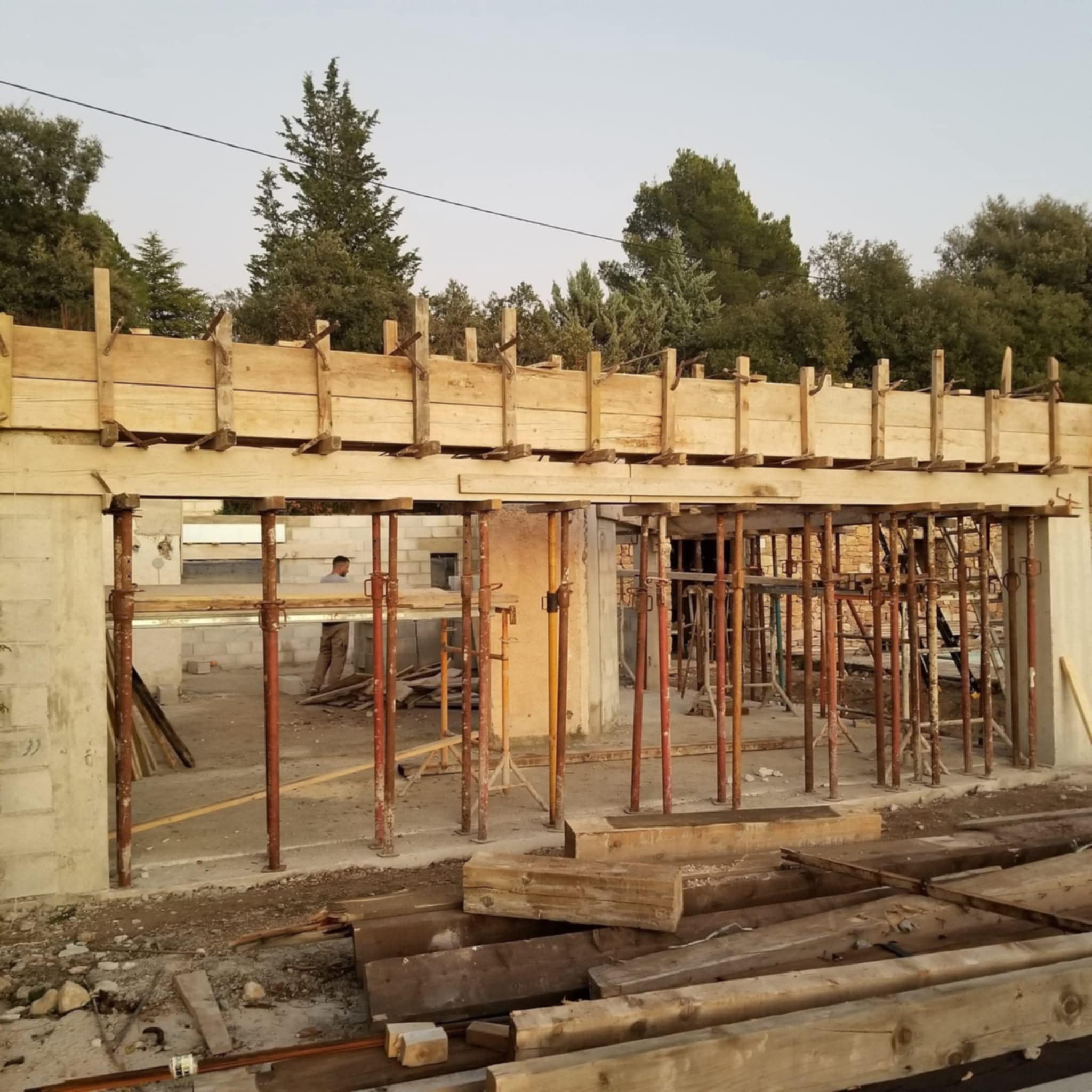 Construction d'une maison en parpaings